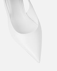Liorra White Box Sling Back Court Shoes
