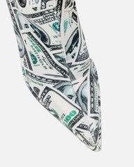 Kash Green Dollar Print Platform Sock Boots