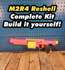 M2R4 - 3d Printed Parts Kit GenCoMegawerks Xshot Reshell