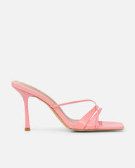 Danique Pink Patent Mules