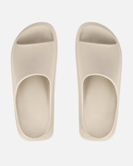 Malu Mocha Chunky Flatform Moulded Sliders