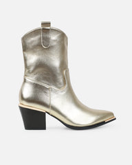 Maurice Gold Calf Western Boots