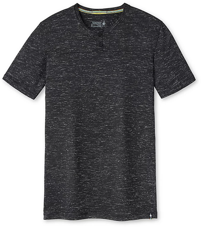 Men's Merino Hemp Blend Short Sleeve Henley
