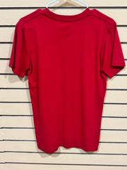 Muerte "Bless This Hustle / Get Money" Al Capone Red Graphic T-shirt size small