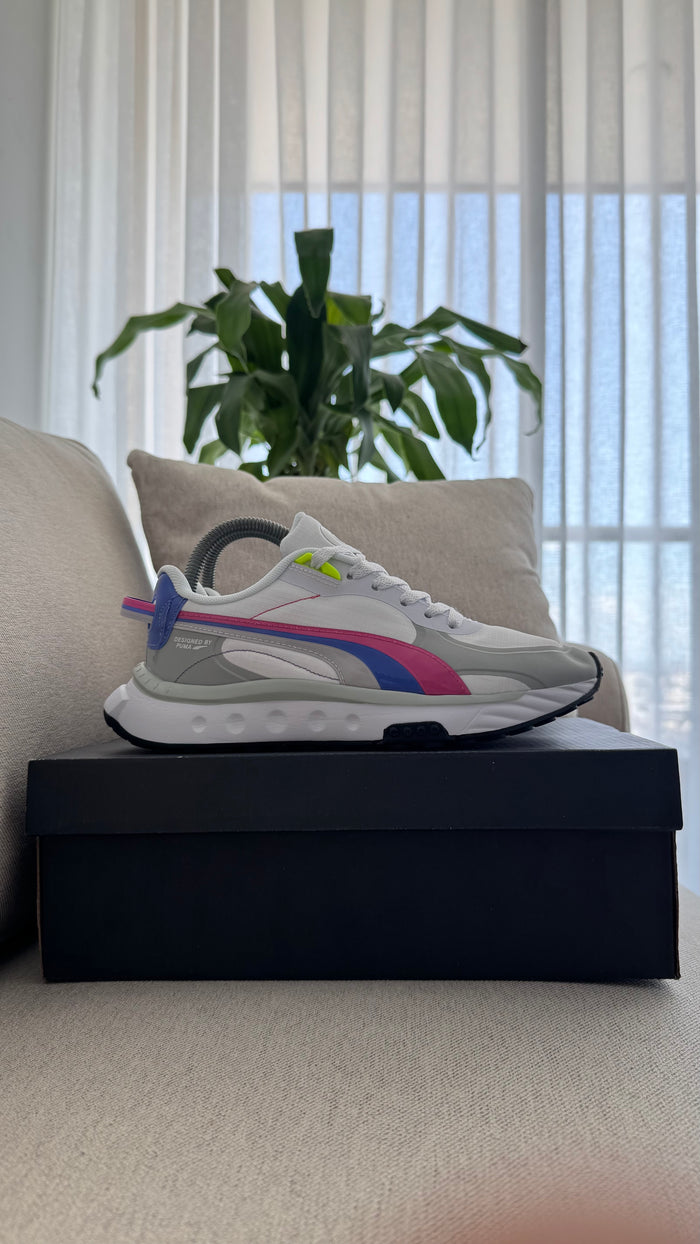 PUMA NEYMAR BLANCO MORADO ROSA