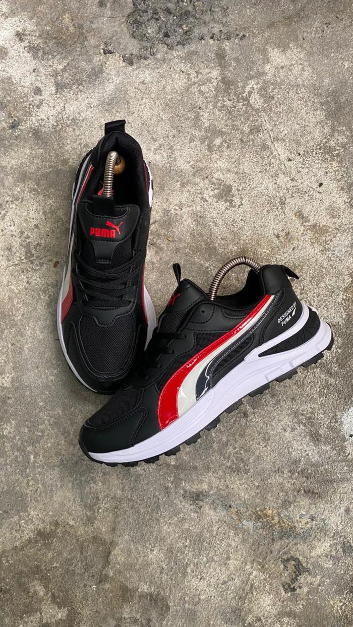 PUMA NEYMAR NEGRO ROJO