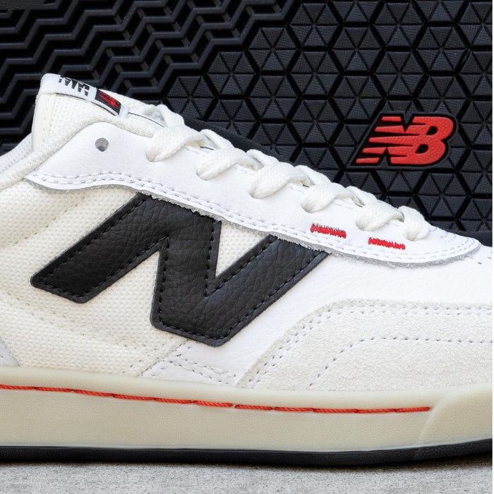 New Balance Numeric 440 White/Black Red