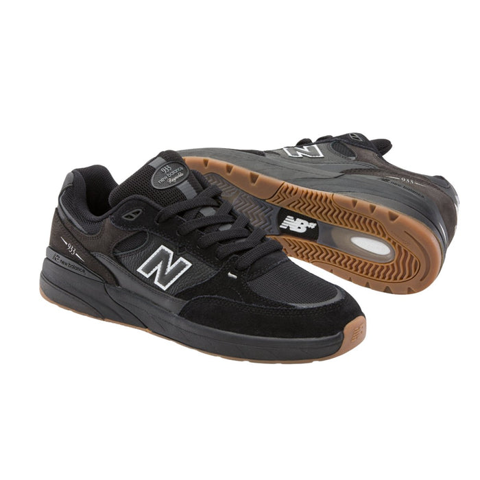 New Balance Numeric 933 Reynolds Black/Black Gum
