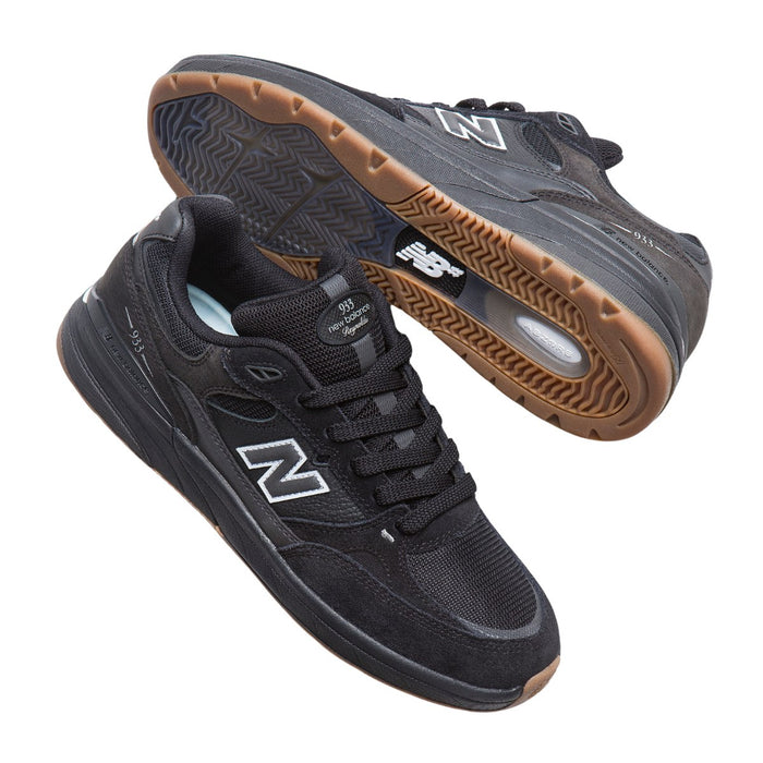 New Balance Numeric 933 Reynolds Black/Black Gum