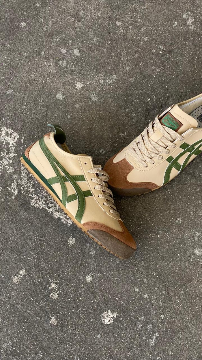 ONISUKA TIGER BEIGE VERDE CAFE