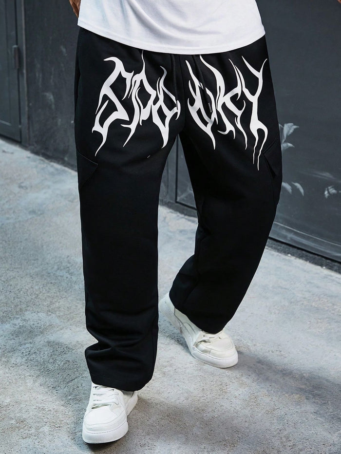 Pantalon - Sudadera algodon baggy