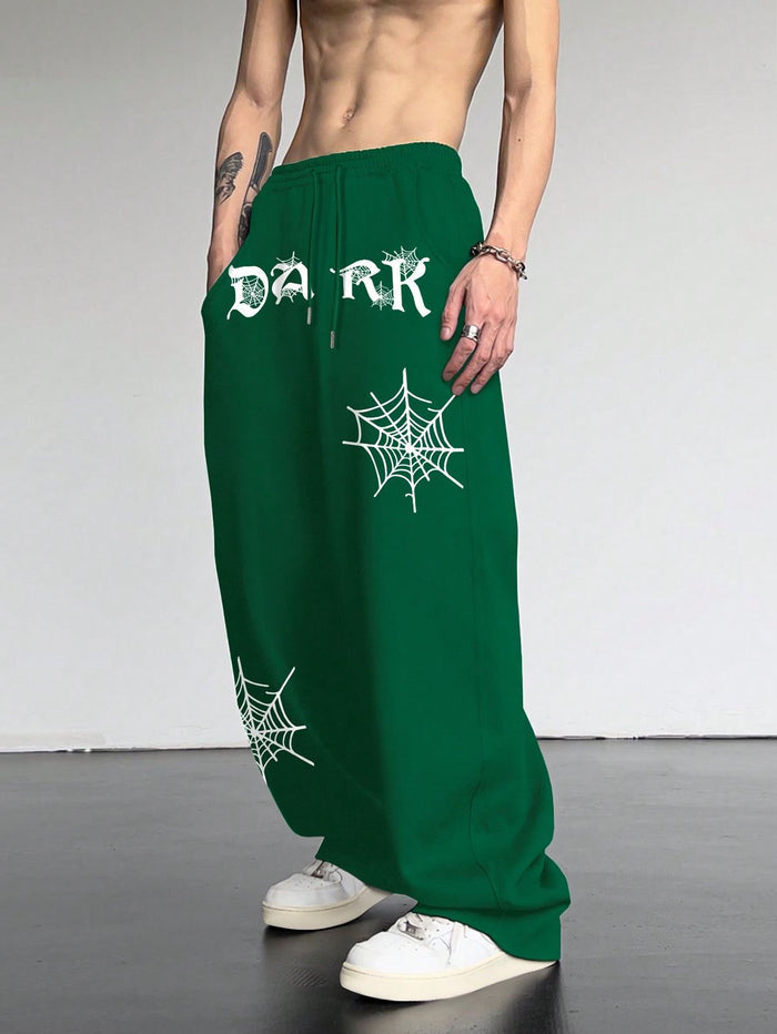 Pantalon - Sudadera algodon ultra baggy