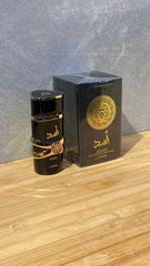PERFUME ASA LATTAFA NEGRA DORADA