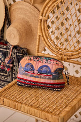 Quilted Makeup Bag