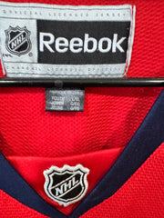 Reebok T.J. Oshie Washington Capitals red home jersey featuring his number 77 size youth L/XL