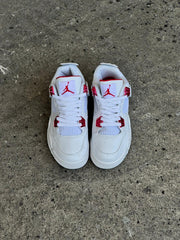 JORDAN RETRO 4 BLANCO ROJO