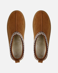 Rorie Tan Faux Suede Slippers
