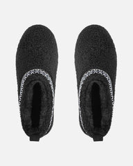 Darick Black Borg Slippers