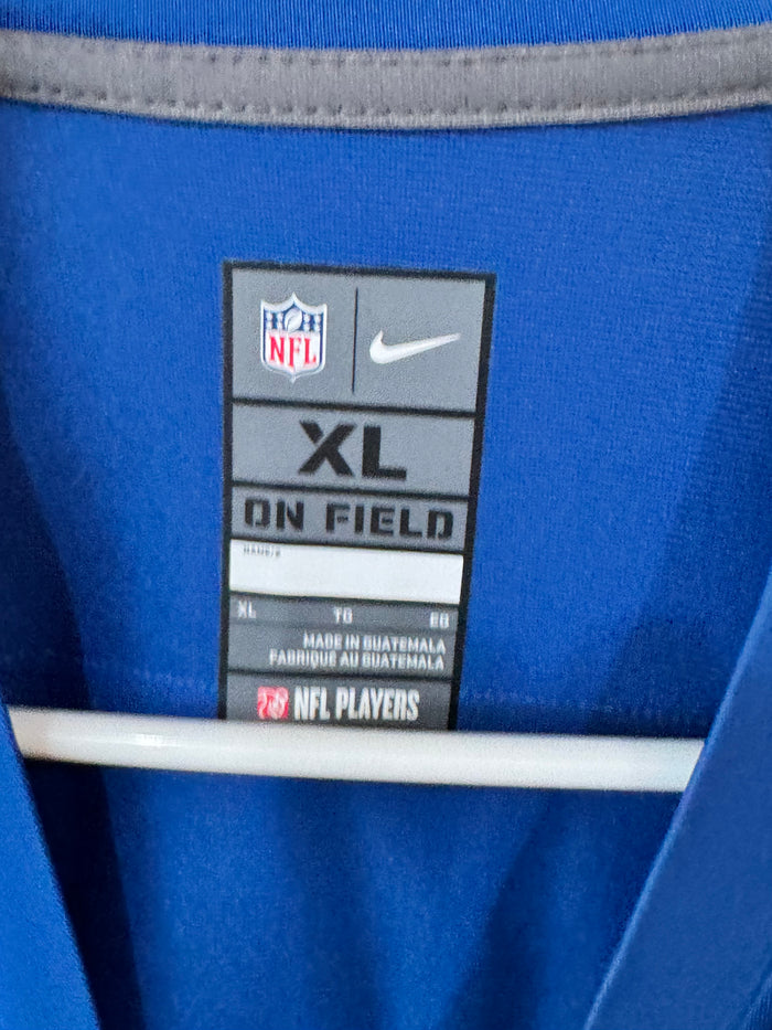 royal blue NFL Indianapolis Colts Nike game jersey size xl featuring Matt Ryan's name and number 2