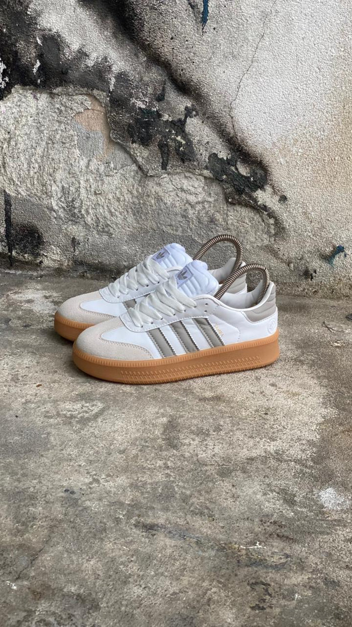 SAMBA PLATAFORMA BLANCO GRIS
