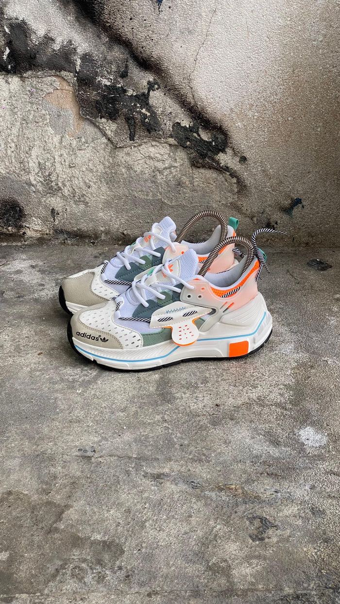 ADIDAS SICAGE BLANCO NARANJA