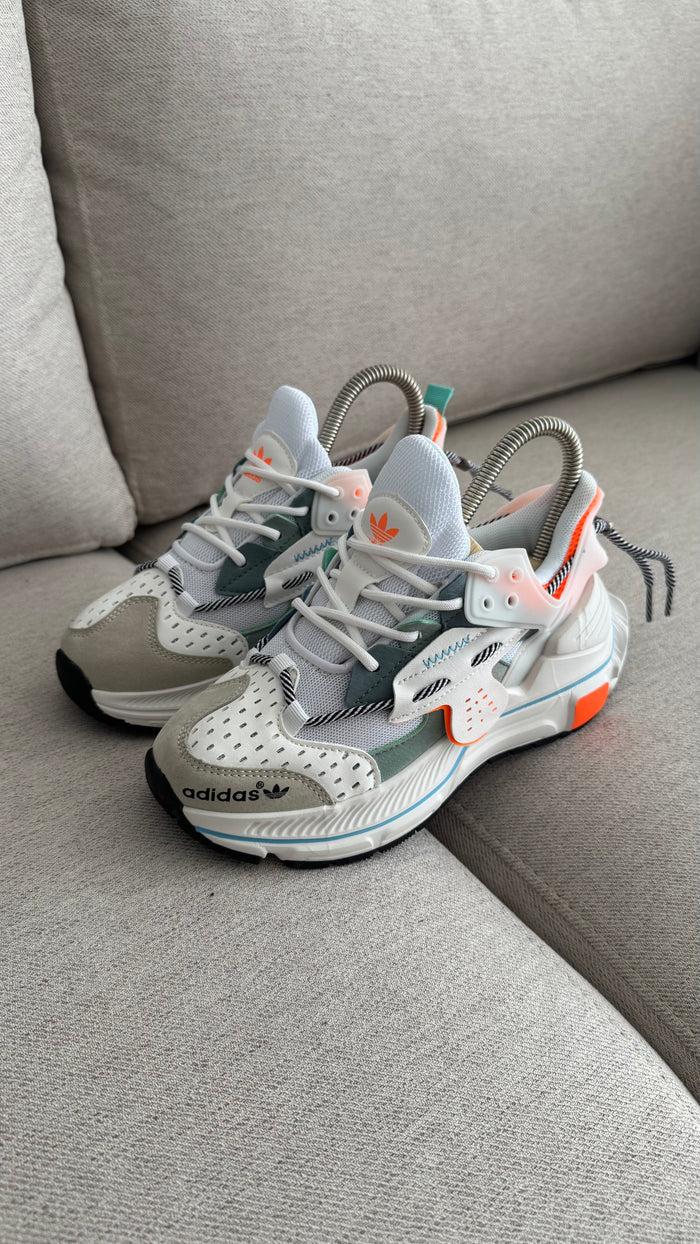 ADIDAS SICAGE BLANCO NARANJA