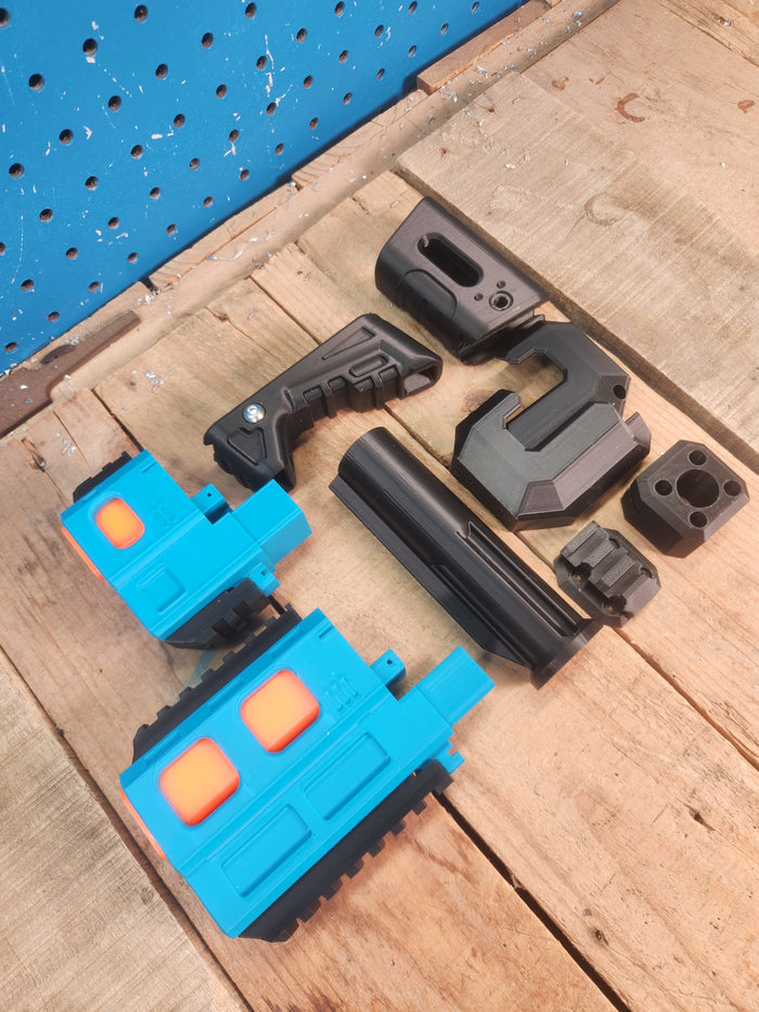 SMG Kit XShot Thrasher 3DPrinted Mod Kit