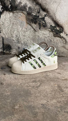 ADIDAS SUPER STAR BLANCO VERDE