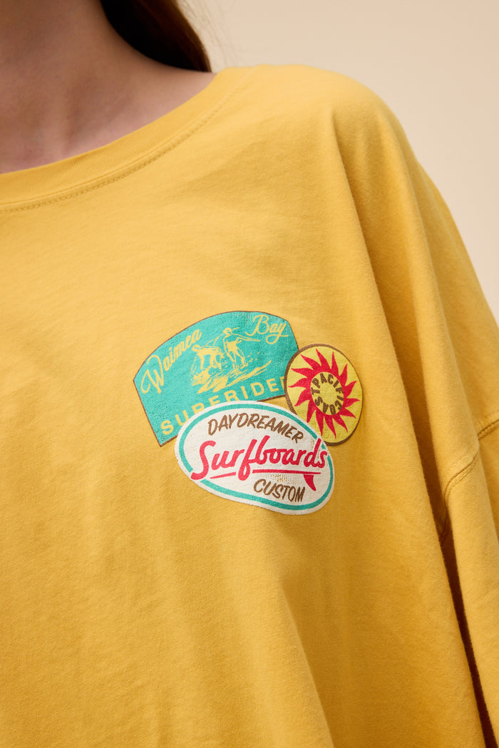 Surf Patches LS OS Tee