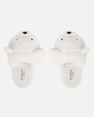 Ted Cream Borg Teddy Novelty Slippers