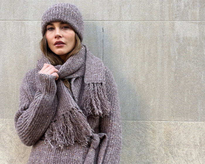 The Farrah Sequin Scarf
