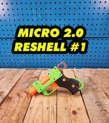Type 1 - Micro 2.0 Resehll GenCoMegawerks XShot Blaster Reshell Type 1
