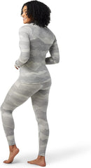 Women's Classic Thermal Merino Pattern Base Layer Crew Boxed