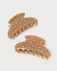 Yuri Tan/Crystal Hair Clip Set