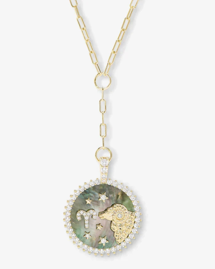Zodiac Medallion Necklace