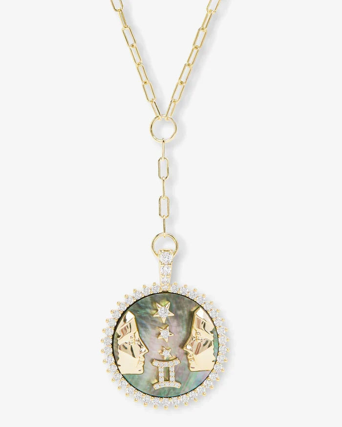 Zodiac Medallion Necklace