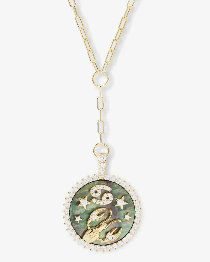 Zodiac Medallion Necklace