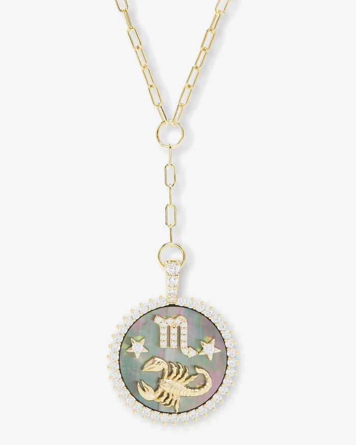 Zodiac Medallion Necklace